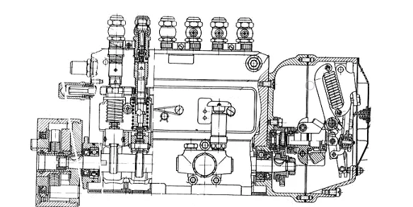 Bộ điều tốc bơm cao áp PE 2