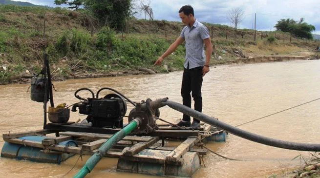 Bơm cát san lấp