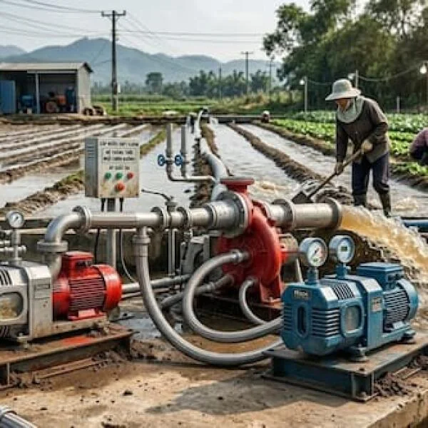 Bơm cơ khí ngọc 6hp