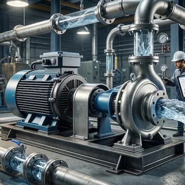 Máy bơm có động cơ tốc độ cao