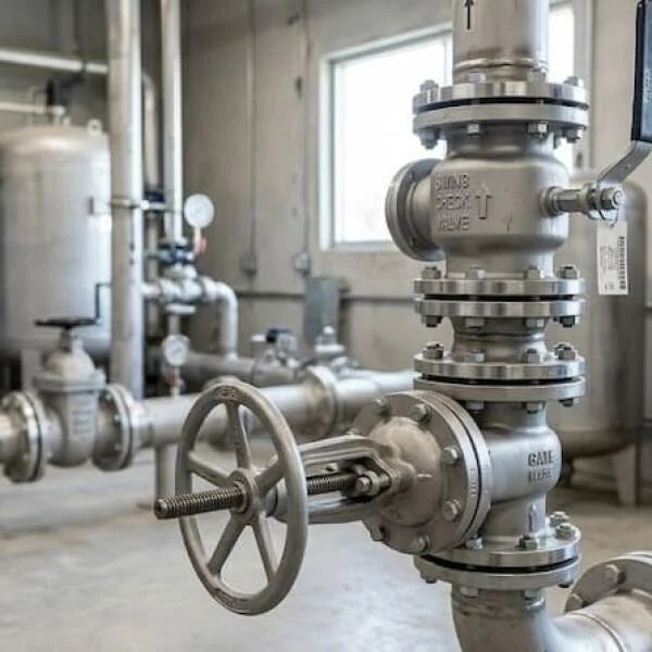 Gate Check Valve là gì? Phân biệt đúng để chọn van chống dòng ngược hiệu quả