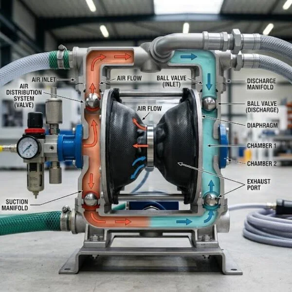 Máy bơm kép là gì? Nguyên lý, phân loại và cách chọn đúng