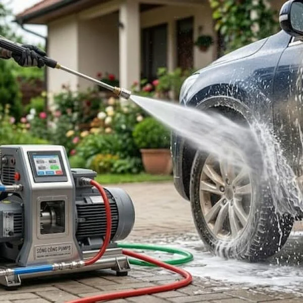 Máy bơm nước cao áp là gì? Cách chọn đúng & ứng dụng thực tế