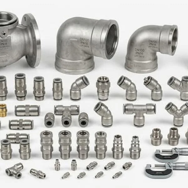 Phụ kiện ống khí nén: Phân loại, cách chọn và ứng dụng thực tế