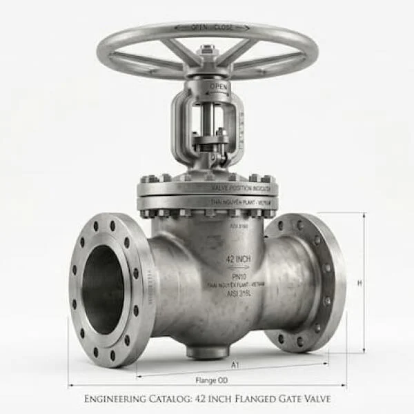 42 Gate Valve Là Gì? Thông Số, Ứng Dụng & Cách Chọn Đúng