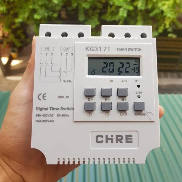Hẹn Giờ Máy Bơm Nước