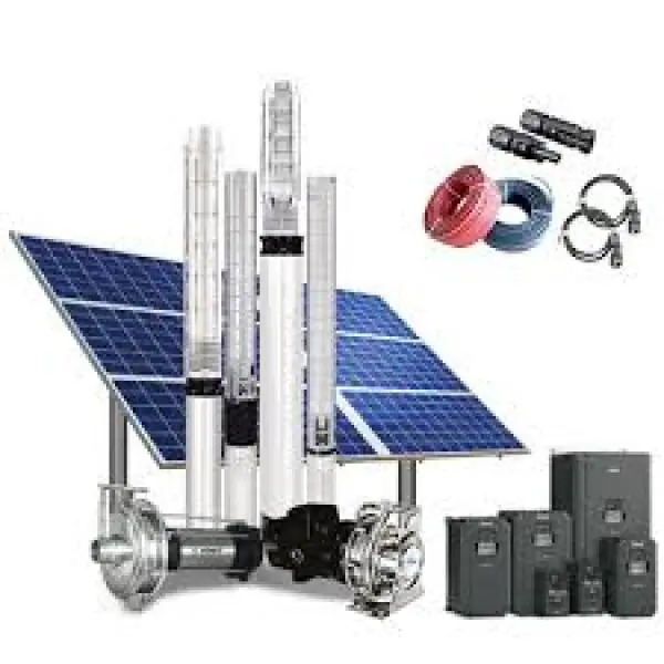 Năng lượng mặt trời cho máy bơm nước