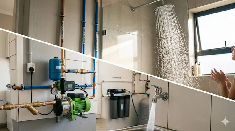 Ứng dụng máy bơm áp lực