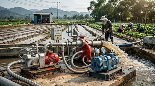 Ứng dụng bơm cơ khí ngọc