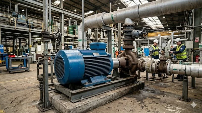 Ứng dụng của bơm động cơ là 75kw