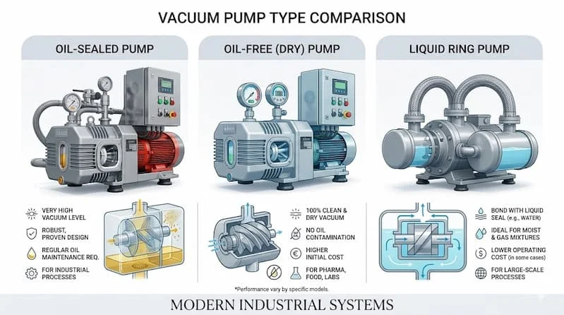 So sánh các loại máy bơm