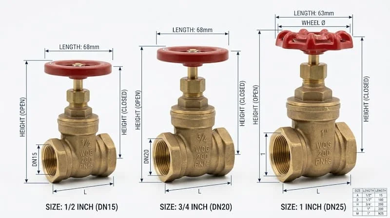 Ảnh so sánh kích thước