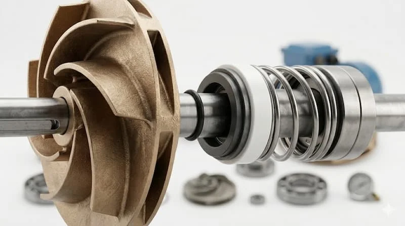 Cánh bơm linh kiện máy bơm