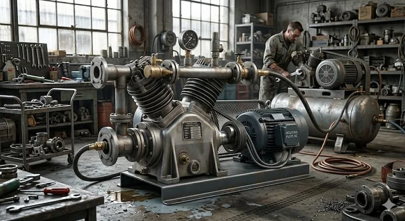 Ứng dụng máy bơm xi lanh