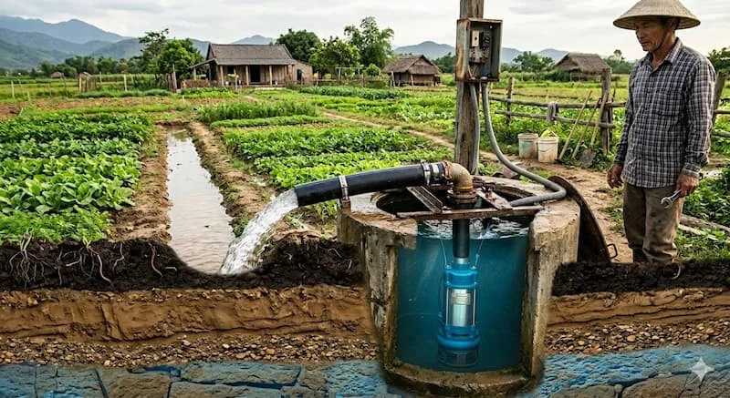 Nguyên lý máy bơm chìm