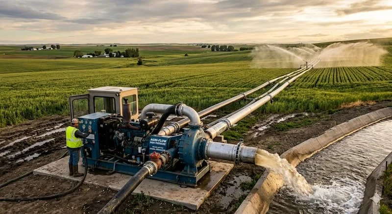 Ứng dụng máy bơm đẩy xa