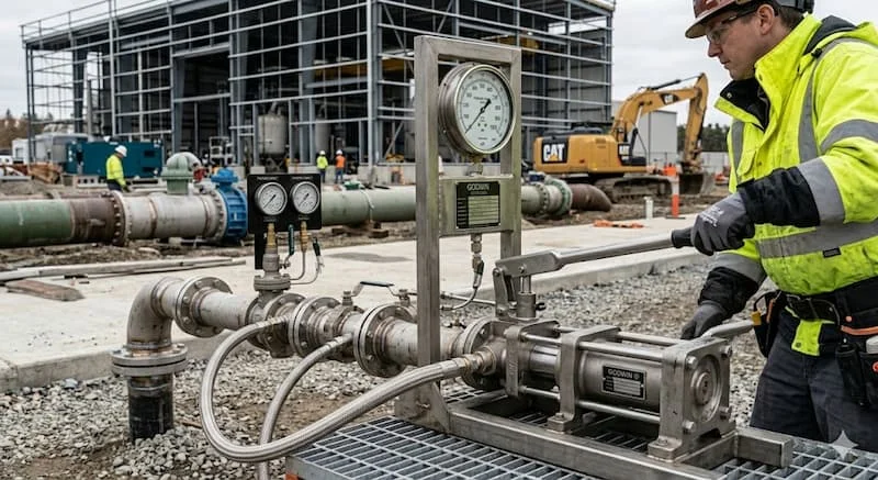 Máy bơm test áp lực