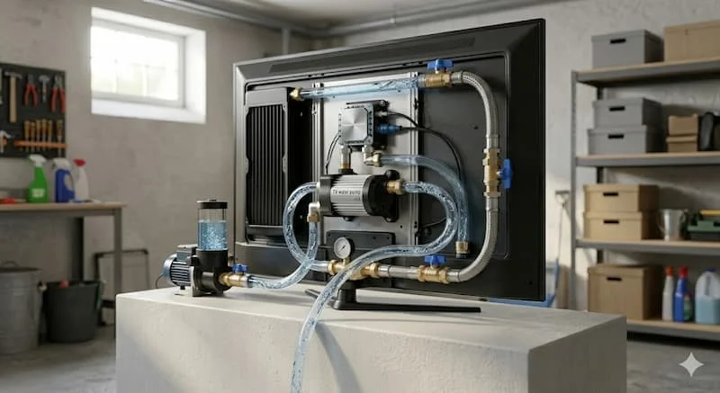 Ứng dụng máy bơm nước TV