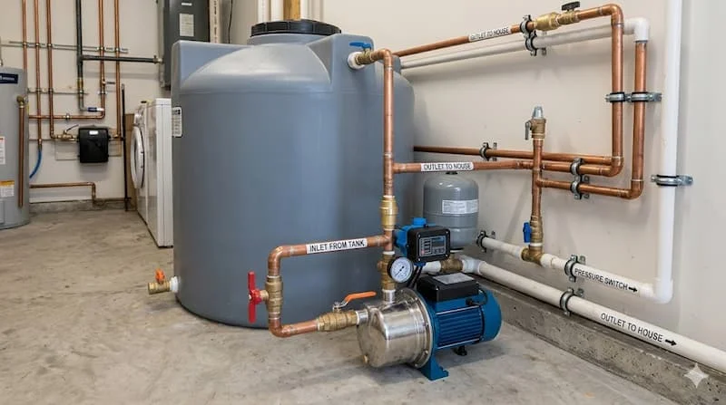 Sử dụng và lắp đặt máy bơm nước