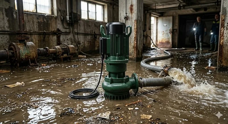 Ứng dụng máy bơm chìm nước thải