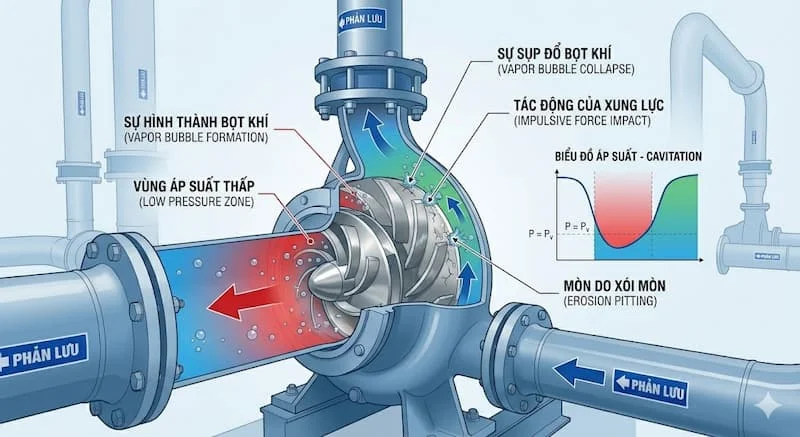 Nguyên lý hoạt động cavitation