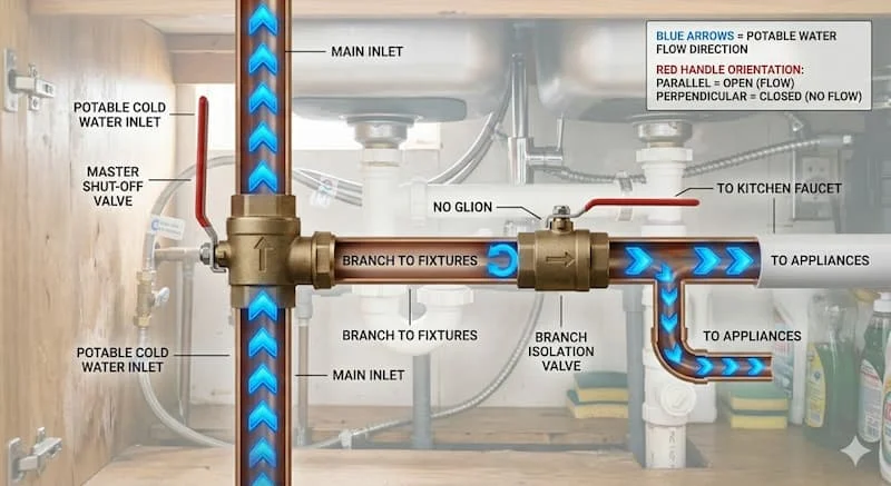 Ảnh minh họa dòng chảy đúng chiều