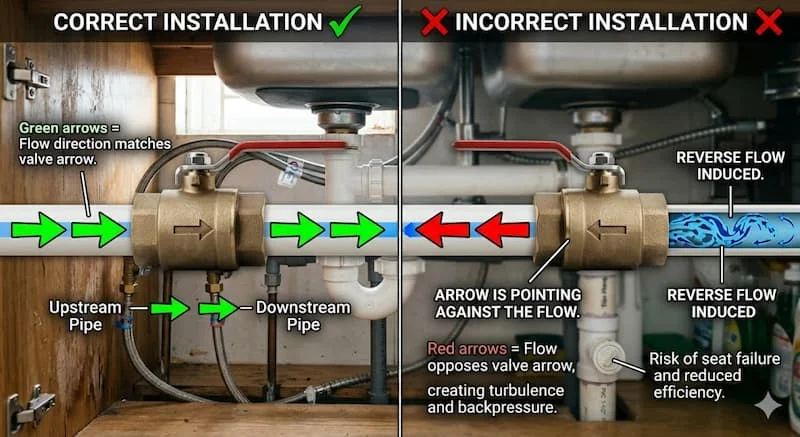 Ảnh so sánh lắp đúng vs lắp sai