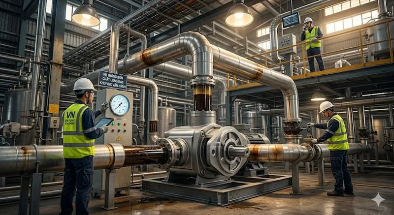 Ứng dụng bơm thể tích