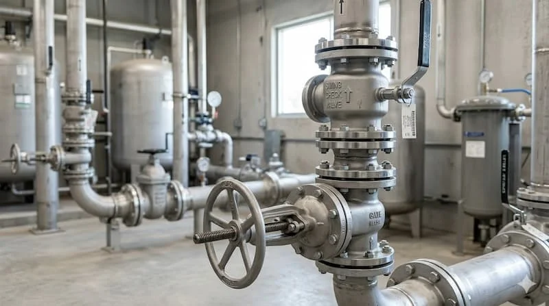 Ảnh tổng quan hệ thống van