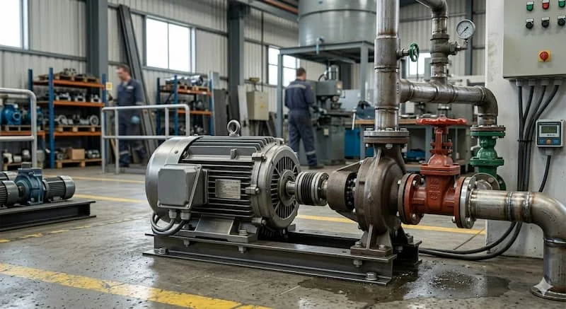 Ứng dụng bơm motor trong công nghiệp