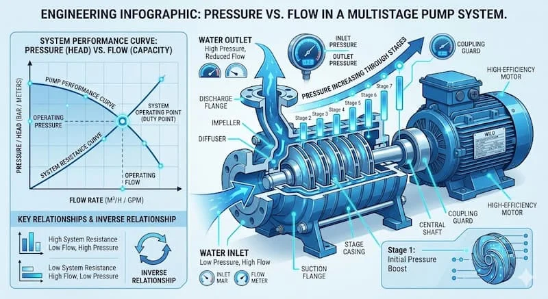 Nguyên lý hoạt động áp lực bơm cao