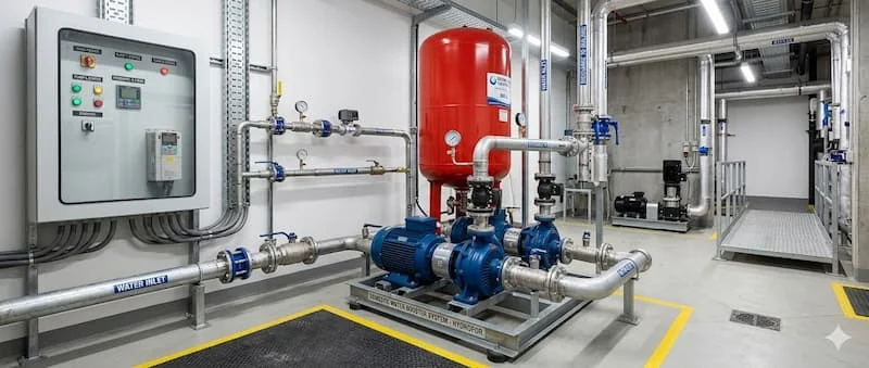 Giới thiệu hệ thống máy bơm tăng áp tự động