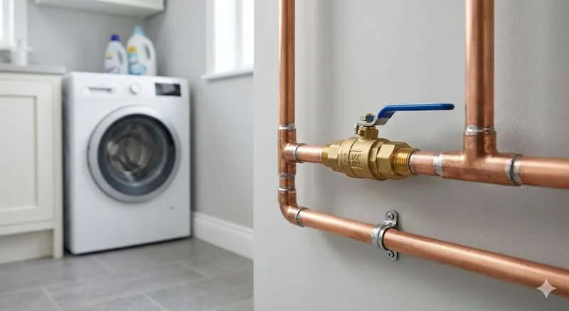 Ảnh tổng quan van được lắp đặt