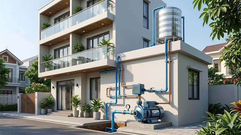 Ứng dụng máy bơm nước Super Win 1.5 HP