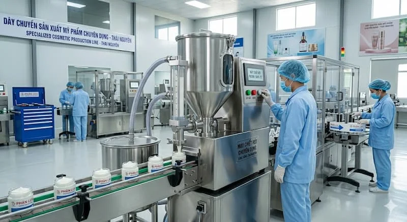 Ứng dụng thực tế của máy chiết rót