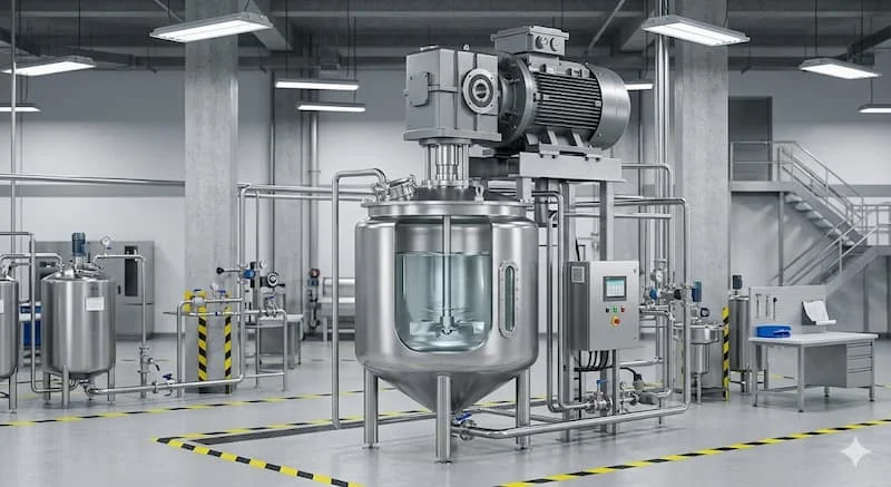 Máy khuấy trong công nghiệp