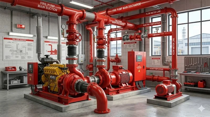 Phòng để bơm chữa cháy