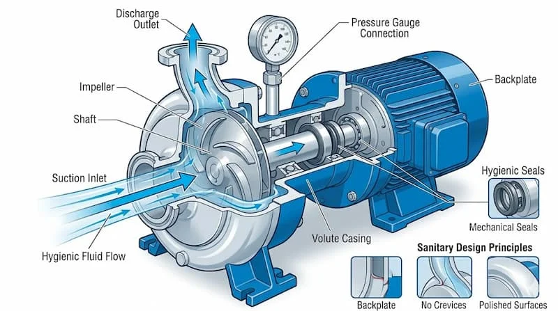 Nguyên lý hoạt động của máy bơm SSP