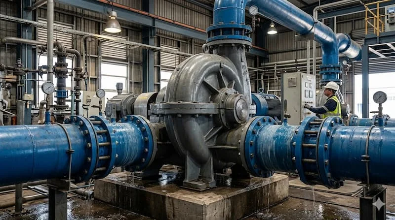 Ảnh bơm THD trong ứng dụng cấp nước