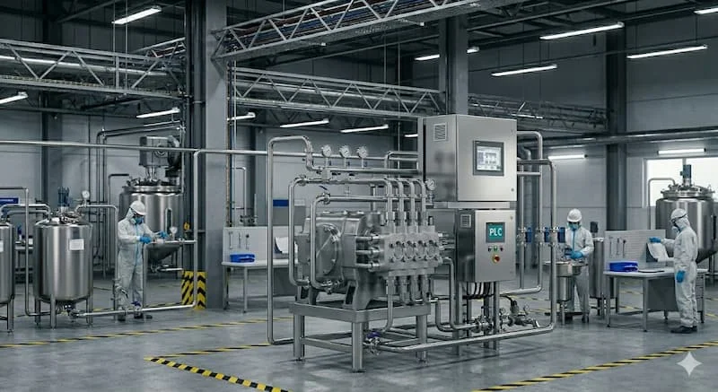 Các thiết bị đồng hóa áp lực cao