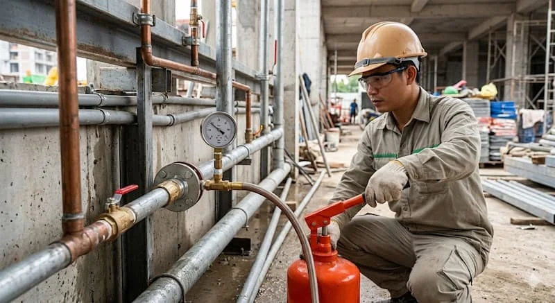 Ảnh thực tế thử áp