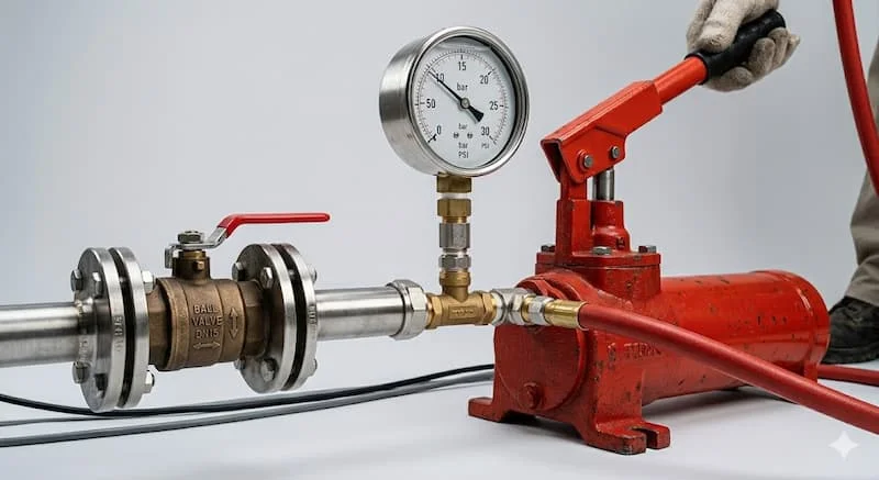 Ảnh thiết bị thử áp