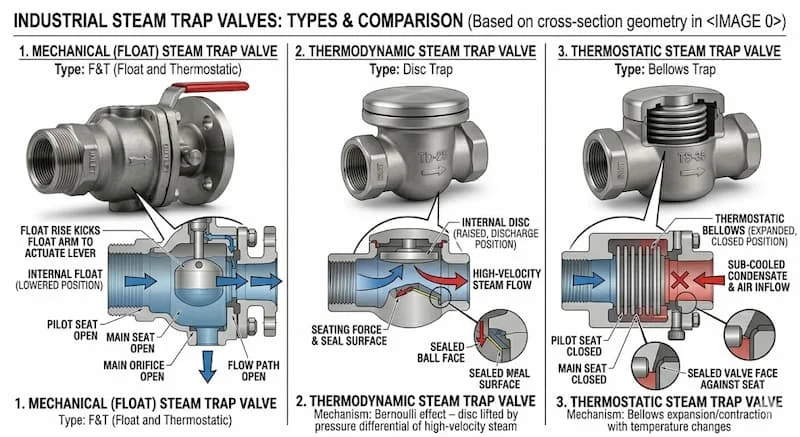 Ảnh phân loại trap valve