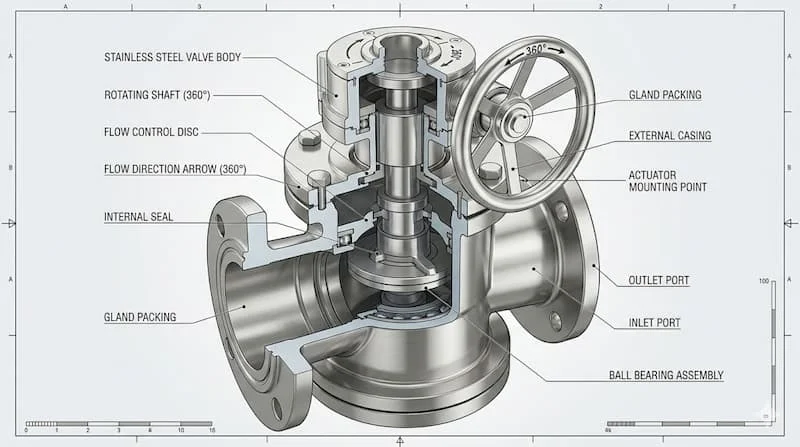 Ảnh cấu tạo / kỹ thuật van