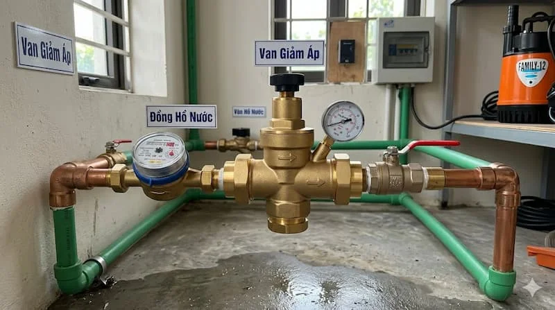 Ứng dụng van điều chỉnh áp lực nước