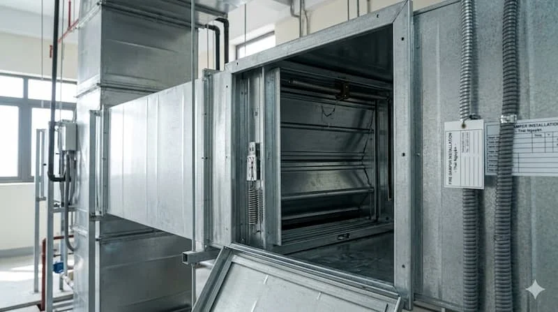 Tổng quan sản phẩm van chặn lửa