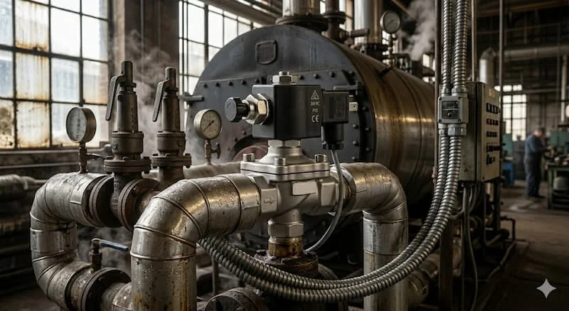 Ứng dụng van hơi điện