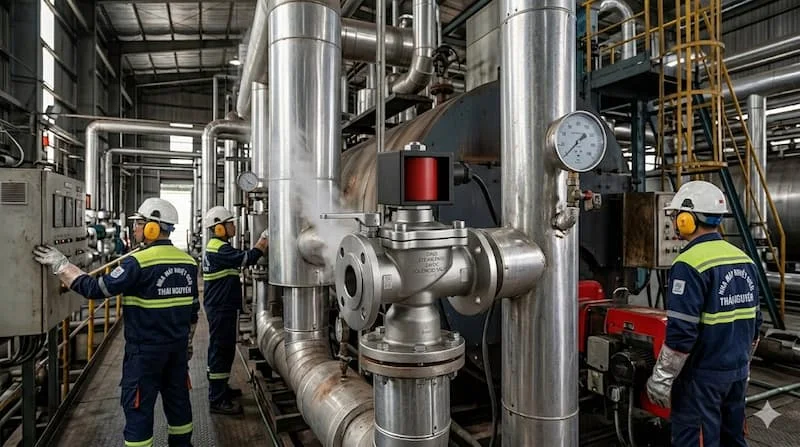 Ứng dụng Solenoid valve slightly