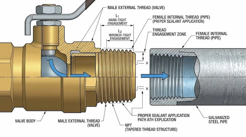 Ảnh minh họa ren ngoài