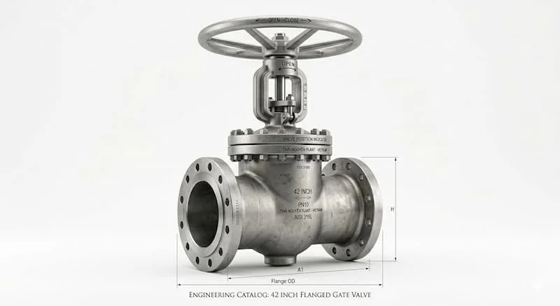 Ảnh sản phẩm 42 gate valve nền trắng